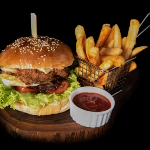 Hamburguesa Brava (imagen referencial)