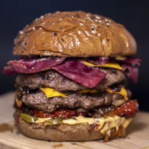 Bacon Burger (imagen referencial)