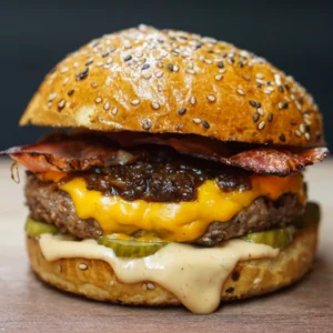 Hamburguesa Maldita (imagen referencial)