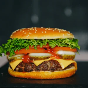 Hamburguesa Mixta (imagen referencial)