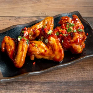 Alitas en Salsa BBQ (imagen referencial)